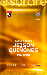 Jeison Quiñónes - limited