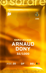 Arnaud Dony - limited