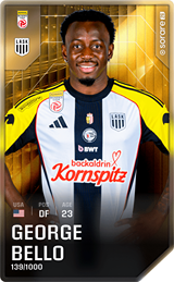 George Bello - limited