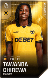 Tawanda Chirewa - limited