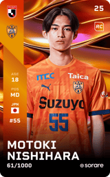 Motoki Nishihara - limited