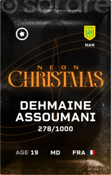 Dehmaine Assoumani - limited
