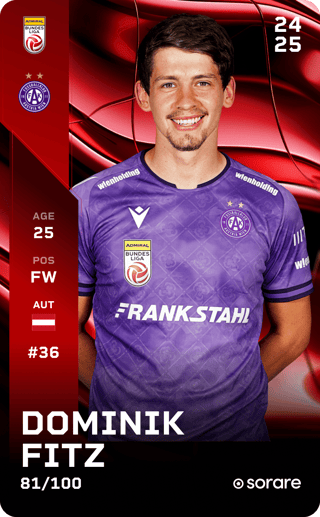 Dominik Fitz - rare