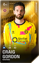 Craig Gordon - limited