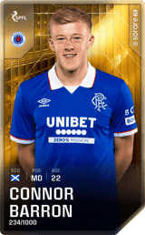 Connor Barron - limited