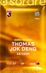 Thomas Jok Deng - limited