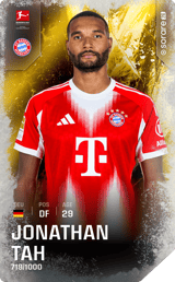 Jonathan Tah - limited