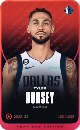 Tyler Dorsey - rare