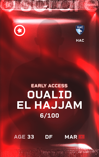 Oualid El Hajjam - rare