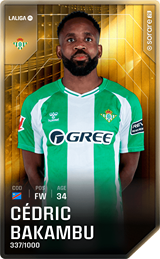 Cédric Bakambu - limited