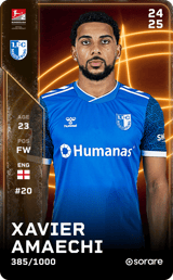 Xavier Amaechi - limited