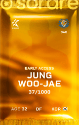 Jeong Woo-Jae - limited