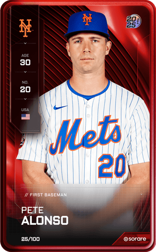 Pete Alonso - rare