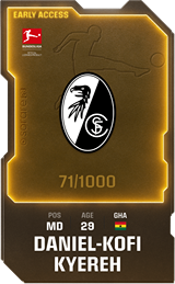 Daniel-Kofi Kyereh - limited