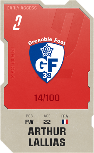 Arthur Lallias - rare