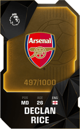 Declan Rice - limited