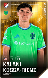 Kalani Kossa-Rienzi - limited