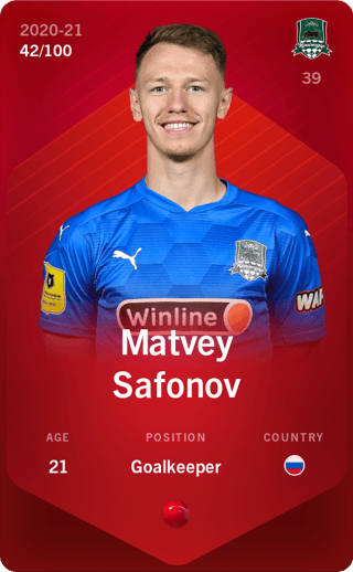 Matvey Safonov - rare