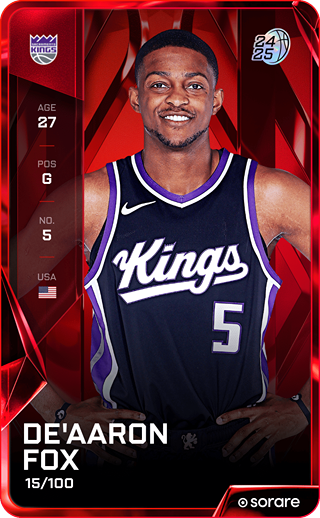 De'Aaron Fox - rare