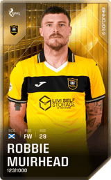 Robbie Muirhead - limited