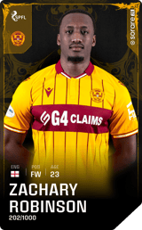 Zachary Robinson - limited