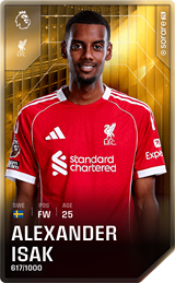 Alexander Isak - limited