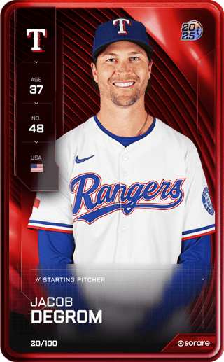 Jacob deGrom - rare