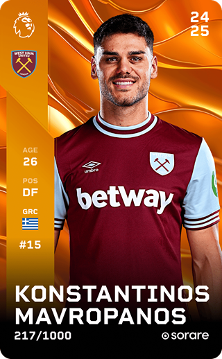 Konstantinos Mavropanos - limited