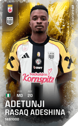 Adetunji Adeshina - limited