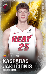 Kasparas Jakučionis - limited