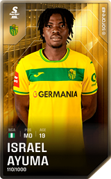 Israel Ayuma - limited