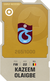 Kazeem Olaigbe - limited