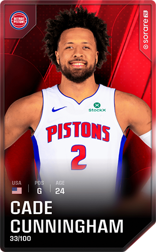 Cade Cunningham - rare