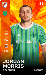 Jordan Morris - limited