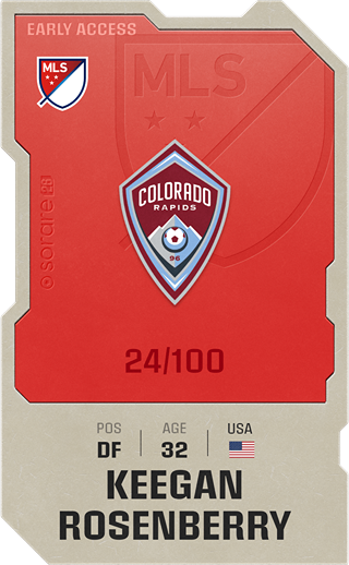 Keegan Rosenberry - rare