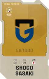 Shogo Sasaki - limited