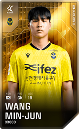 Wang Min-Jun - limited