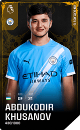 Abdukodir Khusanov - limited
