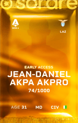 Jean-Daniel Akpa Akpro - limited