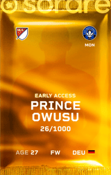 Prince Osei Owusu - limited