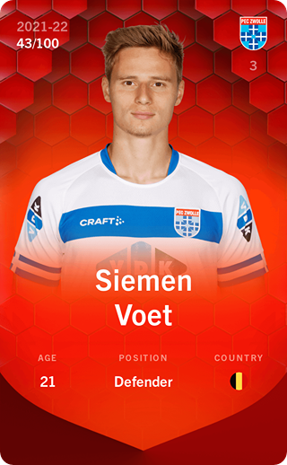 Siemen Voet - rare