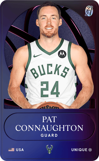 Pat Connaughton - unique