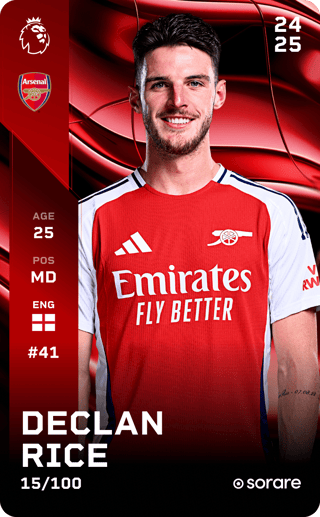 Declan Rice - rare