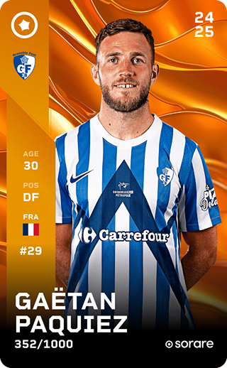 Gaëtan Paquiez - limited