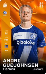 Andri Guðjohnsen - limited