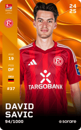 David Savic - limited