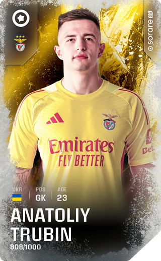 Anatolii Trubin - limited