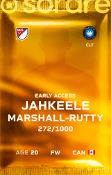 Jahkeele Marshall-Rutty - limited