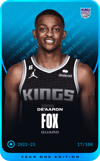 De'Aaron Fox - super_rare