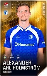 Alexander Ahl-Holmström - limited